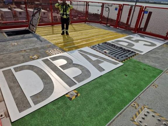 Helideck & Helipad Stencils