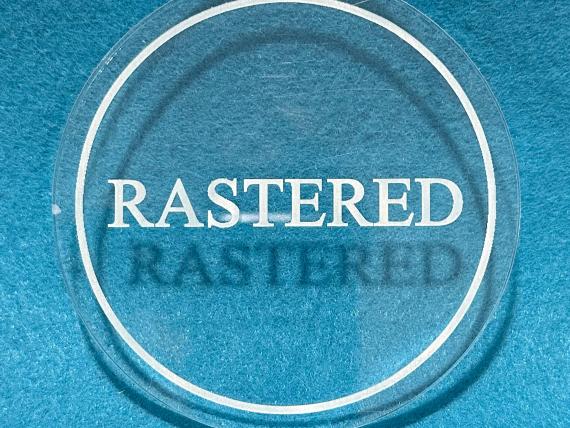 Example of rastering