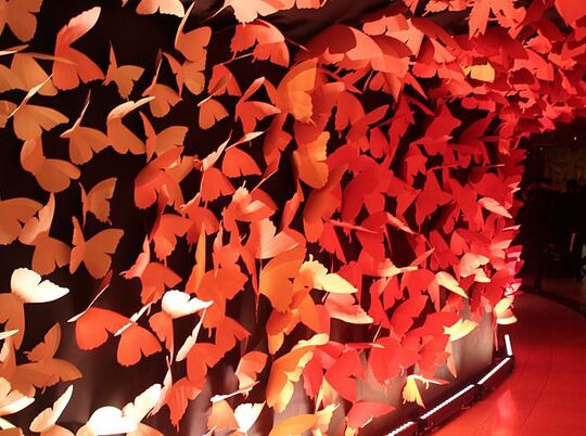 laser-cut-paper-butterflies-for-london-restaurant-entranceway