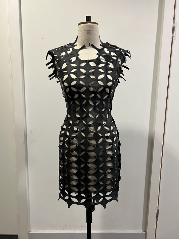 Dress on manikin